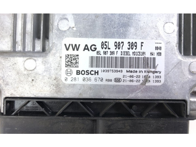 Řídící jednotka 0281036670, 05L906023A   Volkswagen Multivan T6 2021
