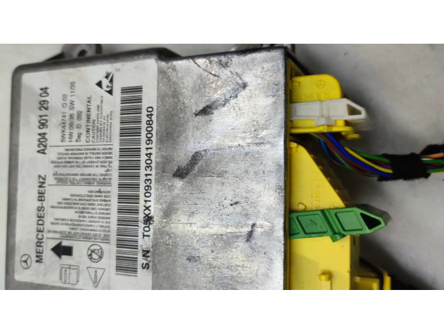 Блок подушек безопасности A2049012904   Mercedes-Benz GLK (X204)