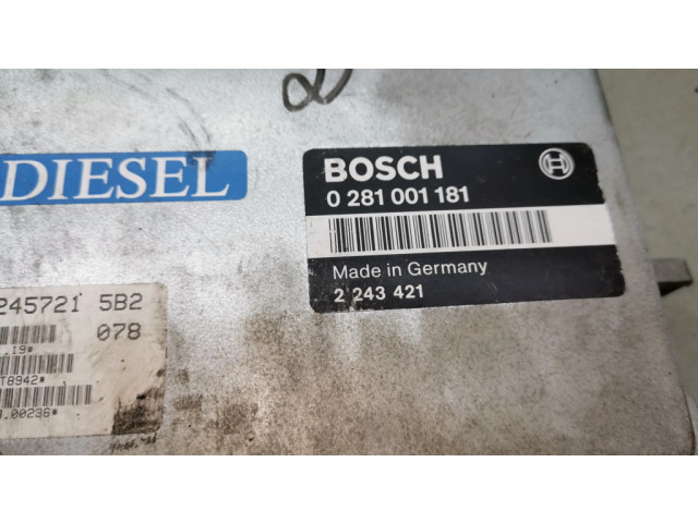 Řídící jednotka 0281001181, 2243421   BMW 5 E34 1993