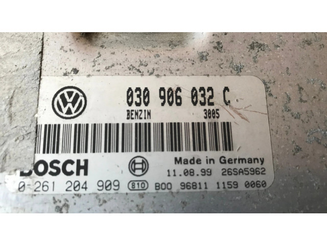 Řídící jednotka 030906032C, 0261204909   Seat Arosa 1999