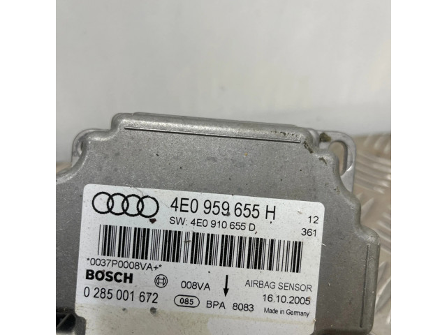 Блок подушек безопасности 4E0959655H, 4E0910655D   Audi A8 S8 D3 4E