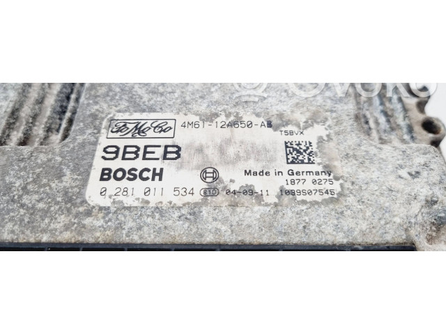 Комплект блоков управления BN9JA, 4M6112A650AB   Mazda 3 I