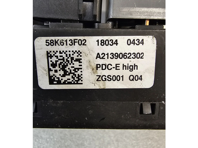  Pojistková skříňka A2139062302   Mercede-Benz S C217 2018