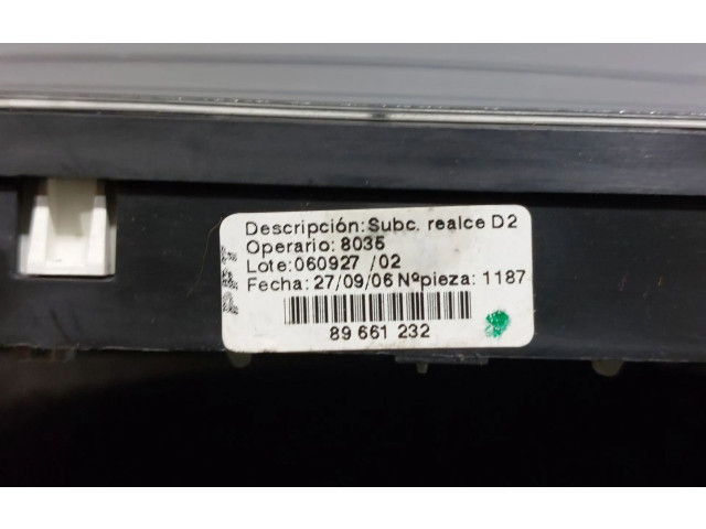 Přístrojová deska  Peugeot 407 2006 9658138280, 02C53119  