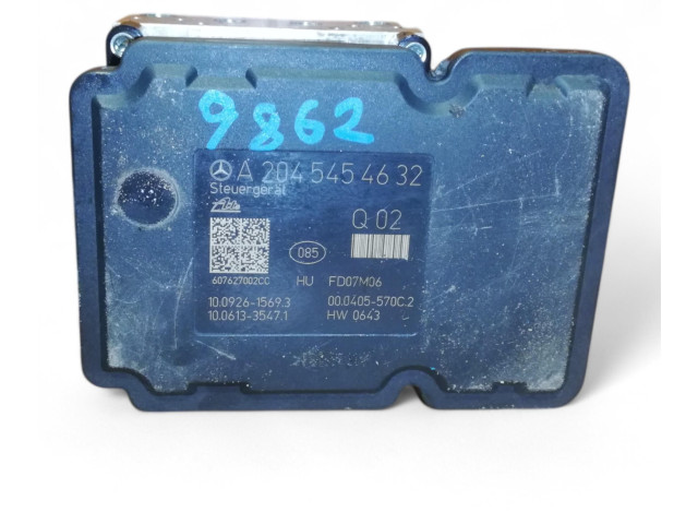 ABS Steuergerät A2045454632, 646811   Mercedes-Benz C W204 2007