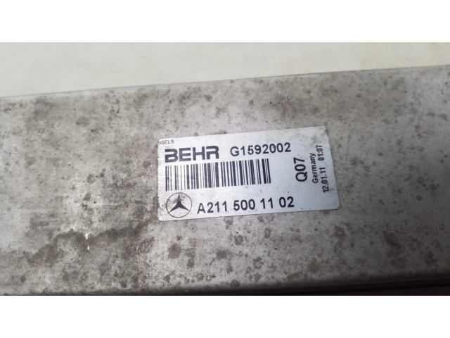 Интеркулер  A2115001102   Mercedes-Benz E W211 2.7