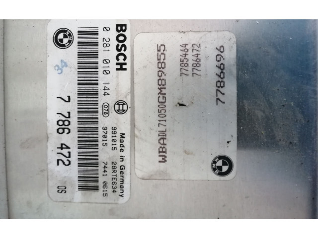 Řídící jednotka 0281010141, 7786472   BMW 5 E39 2003