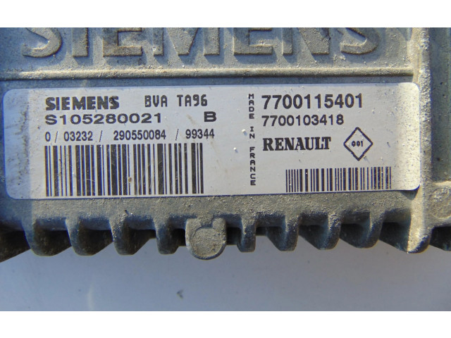 Блок управления коробкой передач S105280021B, 7700115401   Renault Clio II