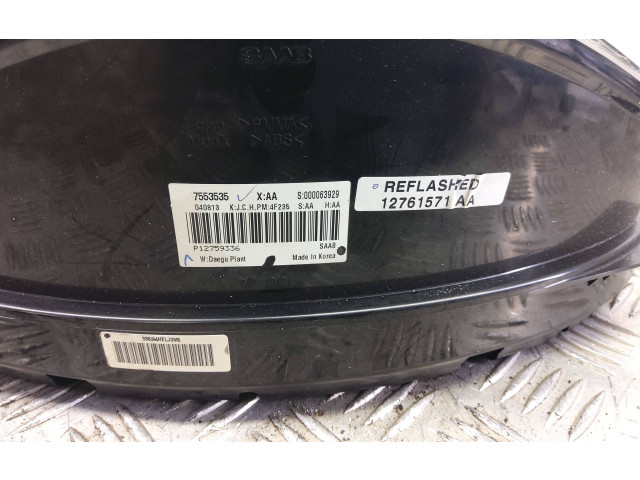Přístrojová deska  Saab 9-3 Ver2 2005 7553535, 12761571AA  