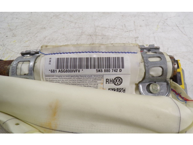 Подушка безопасности двери 5K6880742D, 5K6880742D   Volkswagen Golf SportWagen
