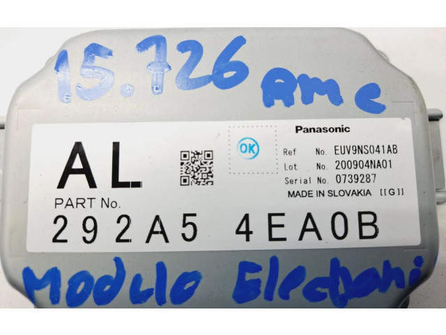 Řídící jednotka 292A54EA0B, MODULOELECTRONICO   Nissan Micra 2020
