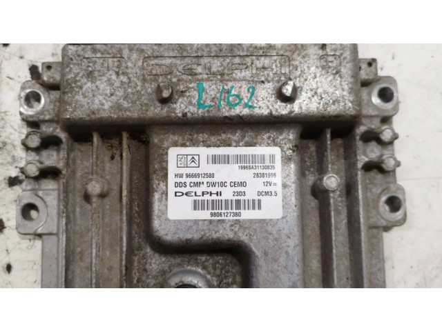 Řídící jednotka 9666912580, 9806127380   Toyota Proace 2013