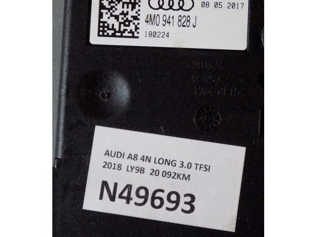 Блок предохранителей  4M0941828J   Audi A8 S8 D5    