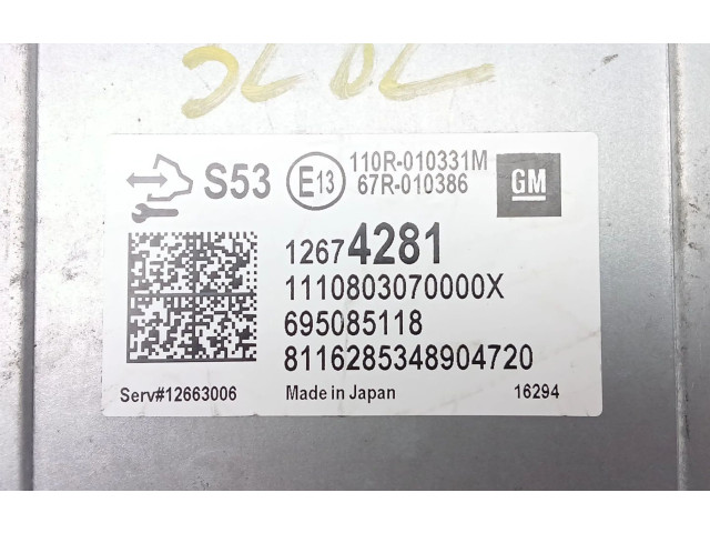 Блок управления двигателя 110R010331M, 67R010386   Fiat 500L