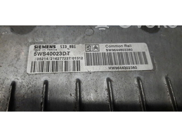 Turbodmychadlo Блок управления двигателем ECU        