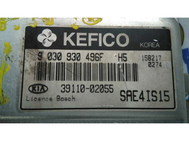 Блок управления двигателя 3911002055, 44440   KIA Picanto