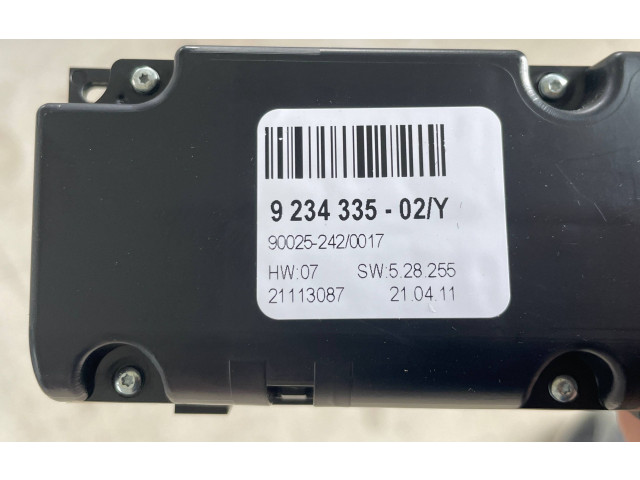 Блок управления климат-контролем 9234335, SW528255   BMW X6 M