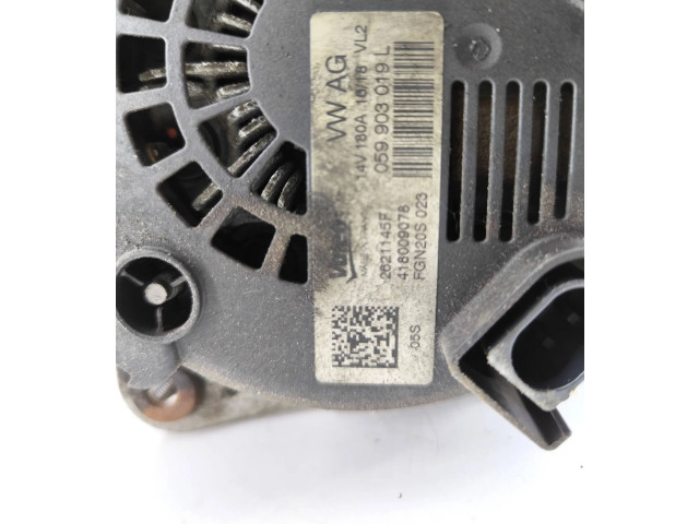 Генератор 059903019L, 2621145F   Audi A6 S6 C7 4G      