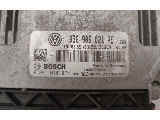 Řídící jednotka 03G906021PE   Volkswagen Caddy 2005