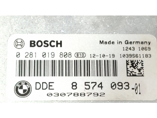 Блок управления двигателя 0281019808   BMW M3 F80