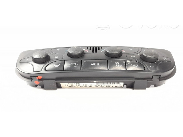 Блок управления климат-контролем 9140010322, 2038300285   Mercedes-Benz CLK AMG A208 C208