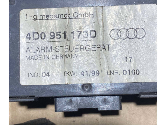 Блок управления сигнализации 4D0951173D   Audi A8 S8 D2 4D    