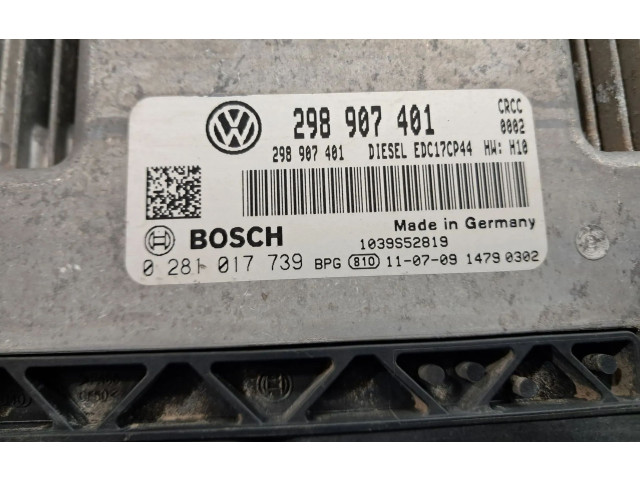 Řídící jednotka 298907401, 0281017739   Porsche Panamera (970) 2011