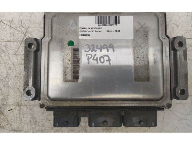 Řídící jednotka 9663548180   Peugeot 407 2004