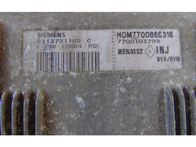 Řídící jednotka 7700868318   Renault Safrane 1997