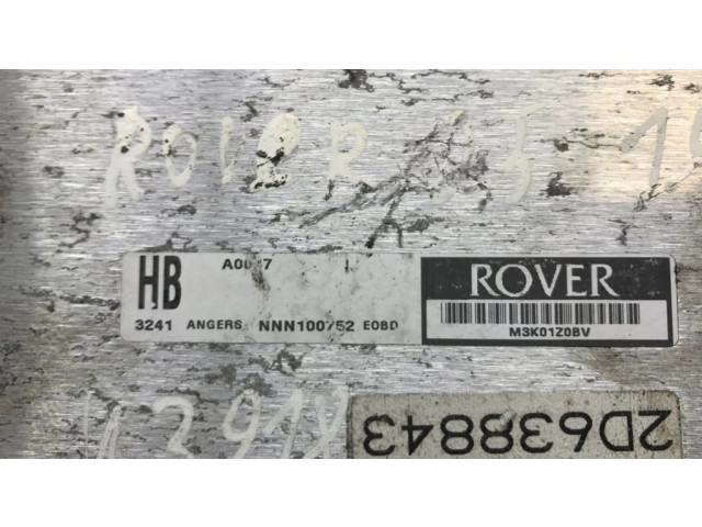 Блок управления двигателя NNN100752, NNW004150   Rover 25