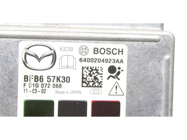 Блок подушек безопасности BFB657K30   Mazda 3 II