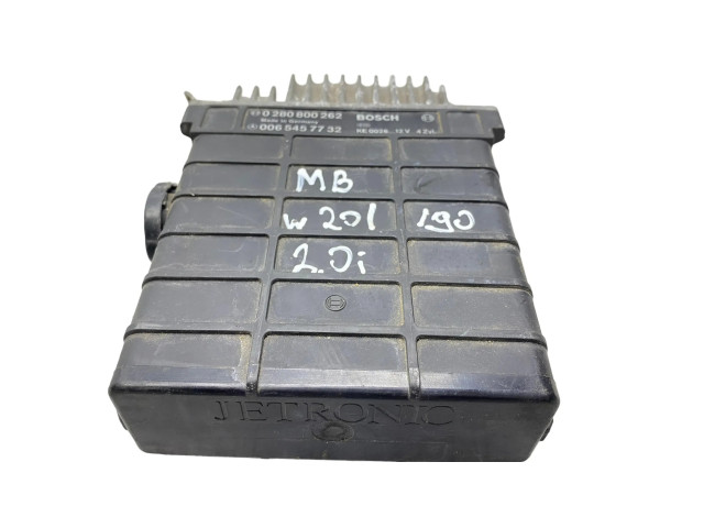 Блок управления двигателя 0065457732, 0280800262   Mercedes-Benz 190 W201