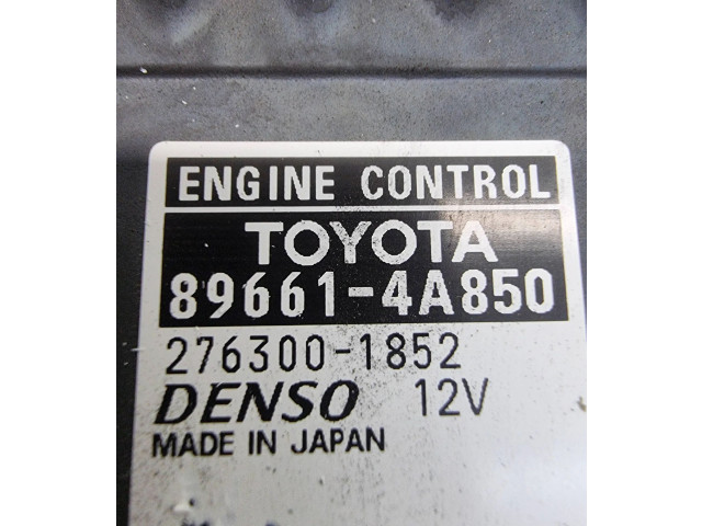 Řídící jednotka 896614A850, 2763001852   Toyota RAV 4 (XA50) 2020