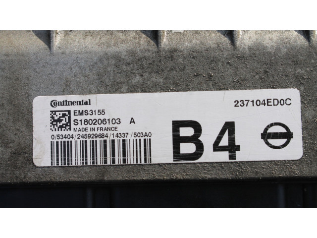 Řídící jednotka 237104ED0C, S180206103   Nissan Pulsar 2014