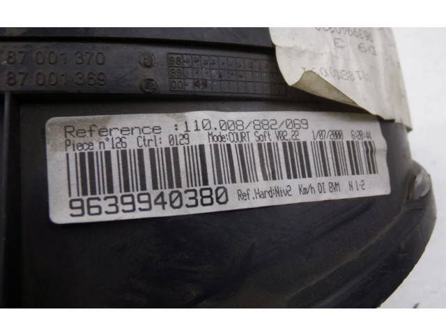 Přístrojová deska  Peugeot 406 1997 9639940380, 9639940380  