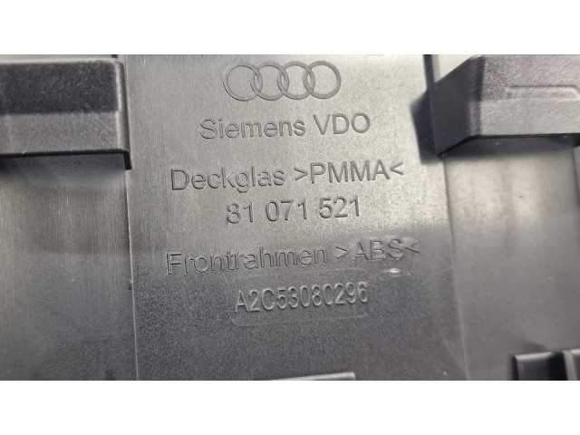 Панель приборов 8P0920931E   Audi A3 S3 A3 Sportback 8P       