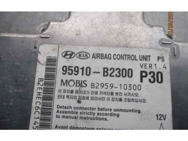 Блок управления надувных подушек 95910B2300   KIA Soul
