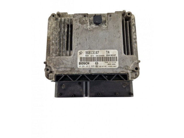 Блок управления двигателя 96813187, 0281012695   Chevrolet Captiva
