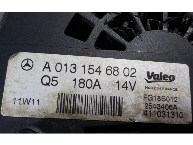 Генератор A0131546802, 2543406A   Mercedes-Benz Vito Viano W639      