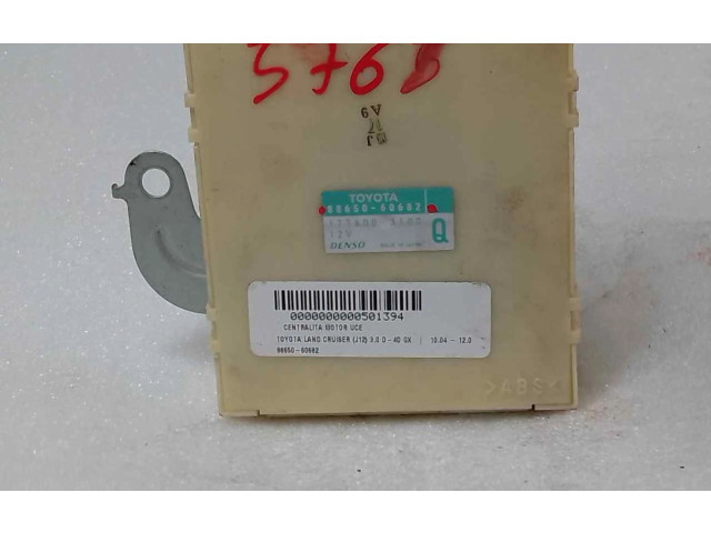 Řídící jednotka 8865060682, CENTRALITAMOTORUCE   Toyota Land Cruiser (J120) 