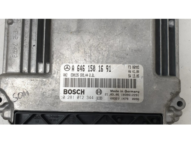 Řídící jednotka A6461501691   Mercedes-Benz C W203 2007