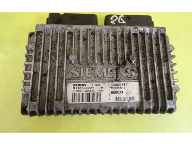 Блок управления коробкой передач S118038004B, 8200211611   Renault Laguna II