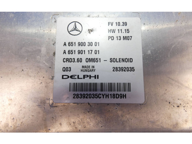 Řídící jednotka A6519003001, A6519011701   Mercedes-Benz CLA C117 X117 W117 2013