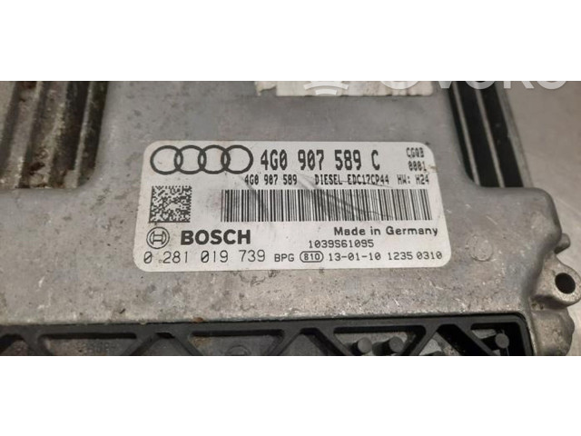 Řídící jednotka 4G0907589C   Audi A6 S6 C7 4G 2014