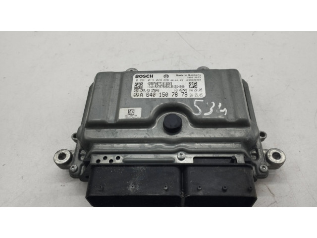 Řídící jednotka A6401507879, 0281013028   Mercedes-Benz B W245 2006