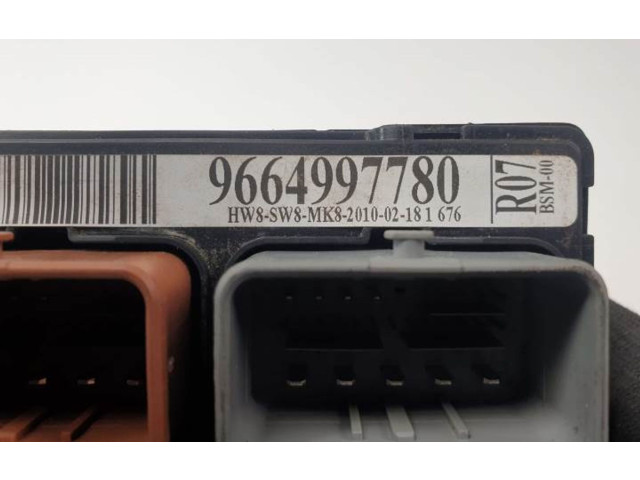   Pojistková skříňka 9664997780   Peugeot 207 CC 2009