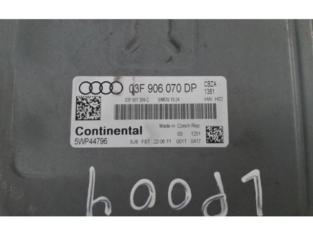 Řídící jednotka 03F, 907   Audi A1 2012