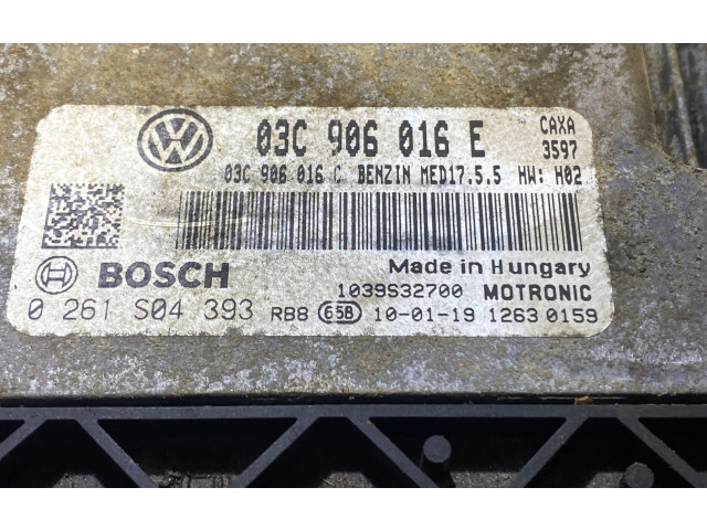 Řídící jednotka 03C906016F, 03C906016C   Volkswagen Golf VI 2011