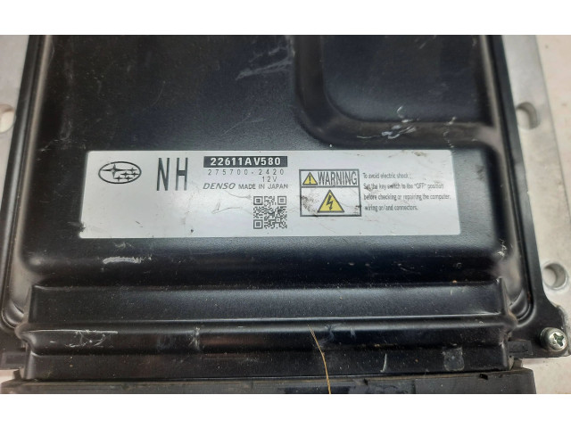 Řídící jednotka 22611AV580, 2757002420   Subaru Forester SJ 2014