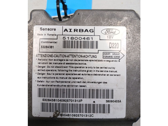 Блок подушек безопасности 53284381   Ford Ka